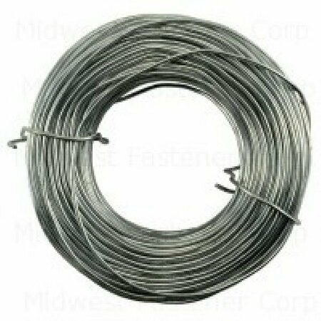MIDWEST FASTENER Wire, 150 ft L, Steel, Galvanized, 20 ga 23564